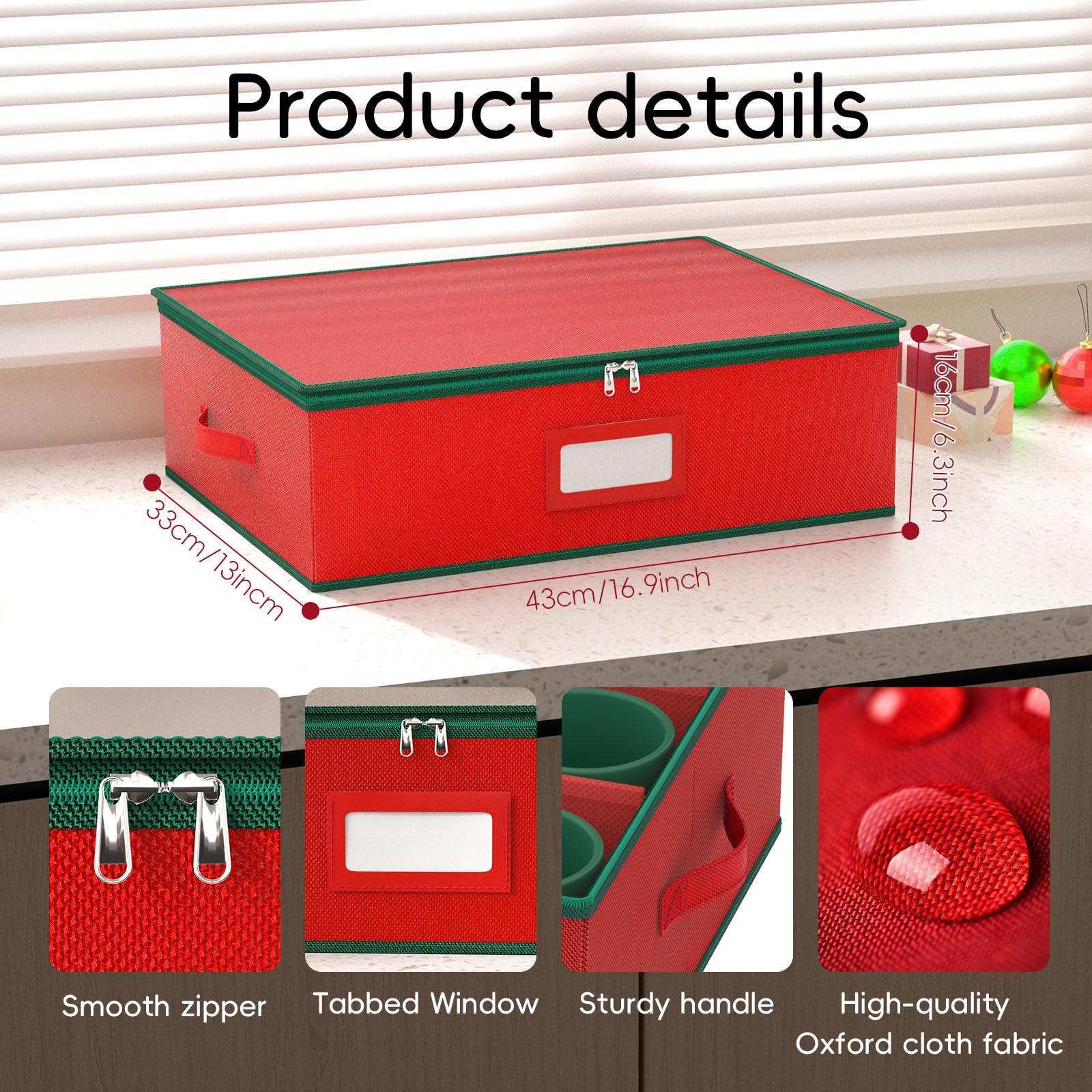 VERONLY organizador de 12 tazas con divisiones removibles para personalizar