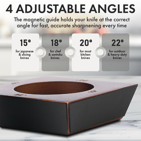 Versa Vibe ajustes de 4 ángulos para cuchillos diversos