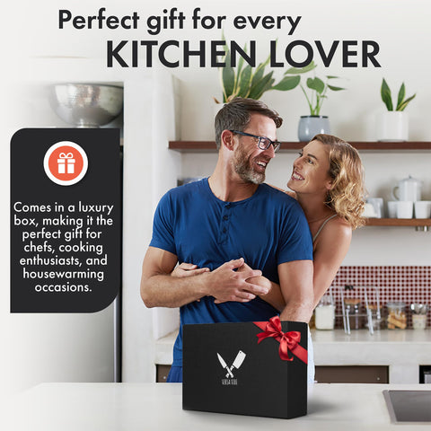 Versa Vibe regalo listo en estuche elegante para chefs