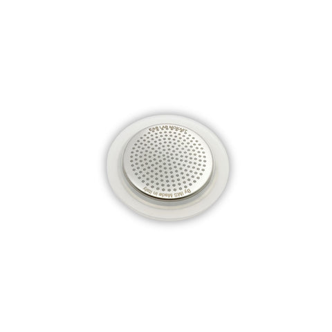 verybarista E&B Lab filtro moka acero inoxidable para moka