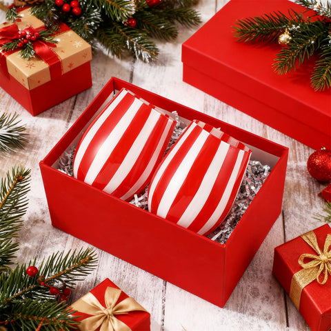Conjunto Vesici de 4 copas sin tallo para servir en reuniones navideñas.