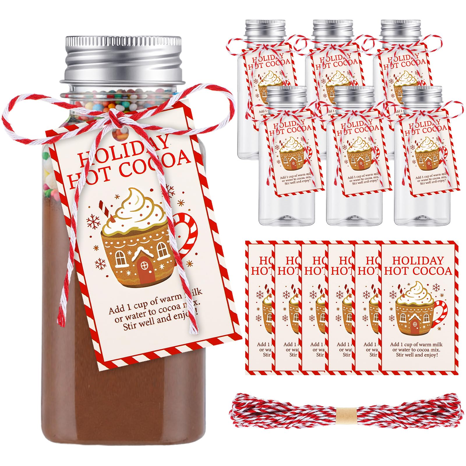 Jarra Vesici de plástico de 250 ml con tapa para bebidas y almacenamiento