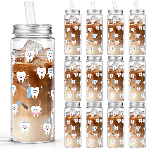 Vesici: taza para dentistas con tapa y pajilla, ideal para bebidas frías