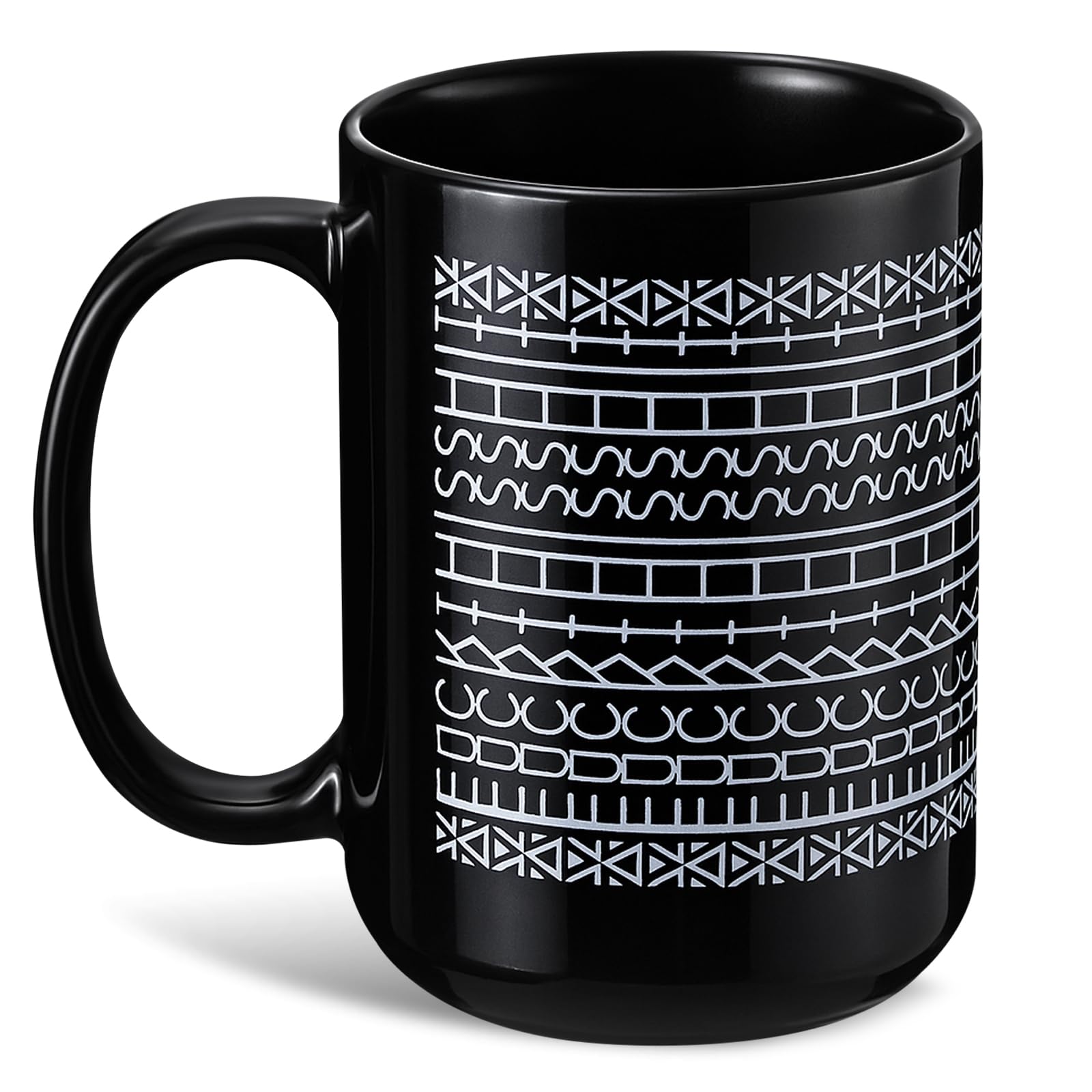 Taza Vesici mensaje oculto 15oz para la oficina