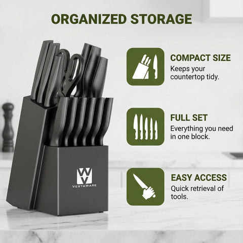 Cuchillo utilidad Vestaware 5 pulgadas para tareas diarias