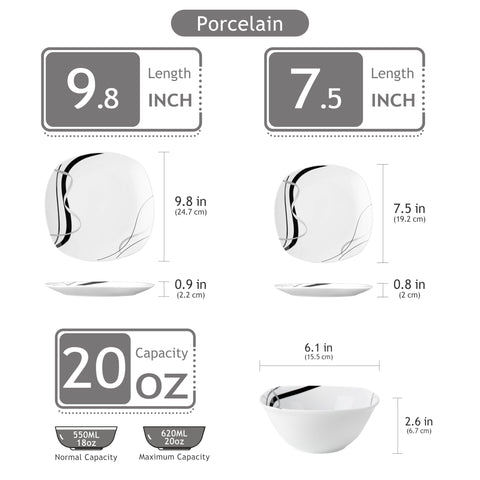 VEWEET Fiona: platos de postre ideales para cerrar la comida.