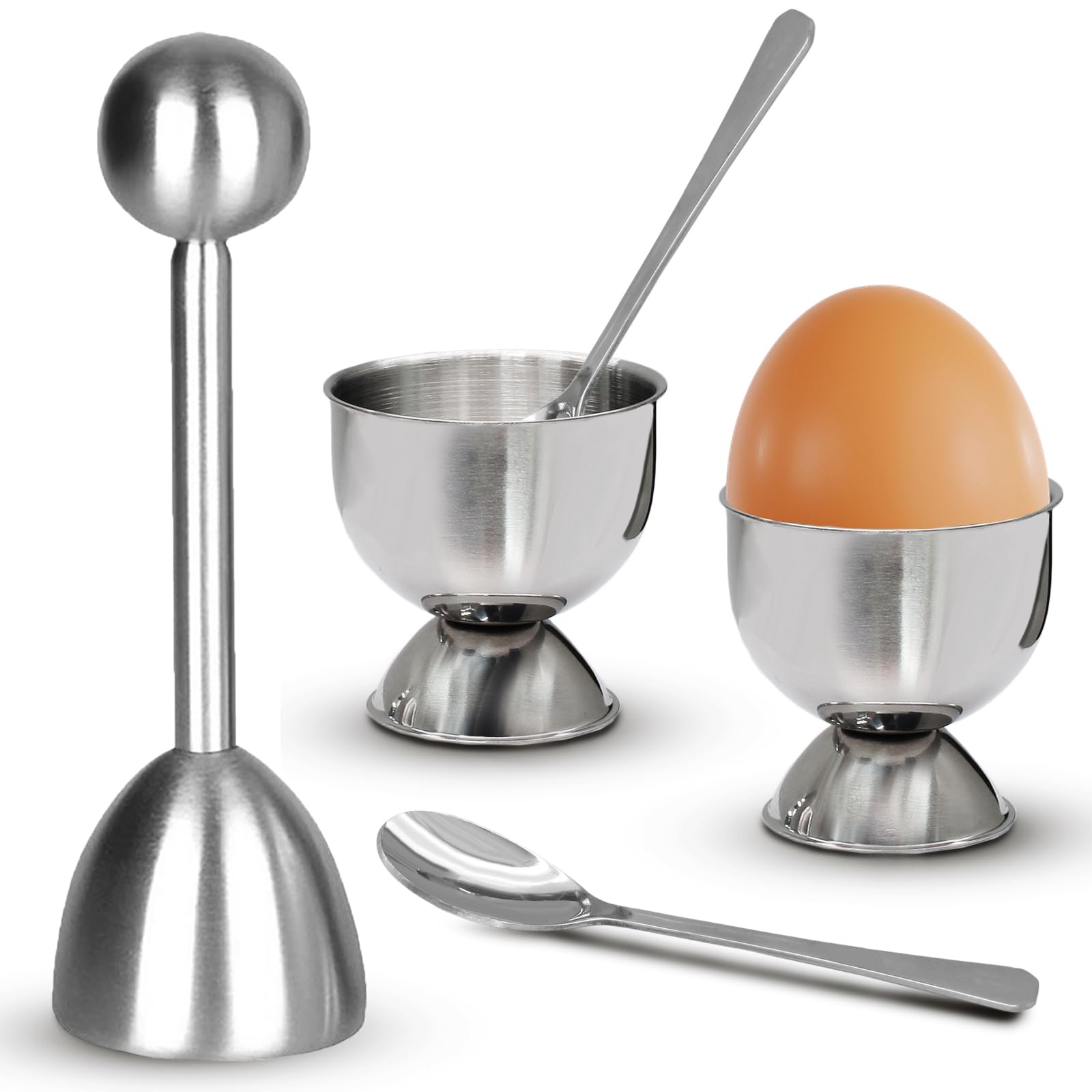 Cortador de huevo Vibedor: corte limpio para huevos pasados por agua.