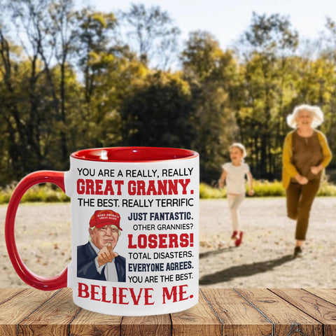 Viberty taza cerámica abuela uso diario, ideal para café