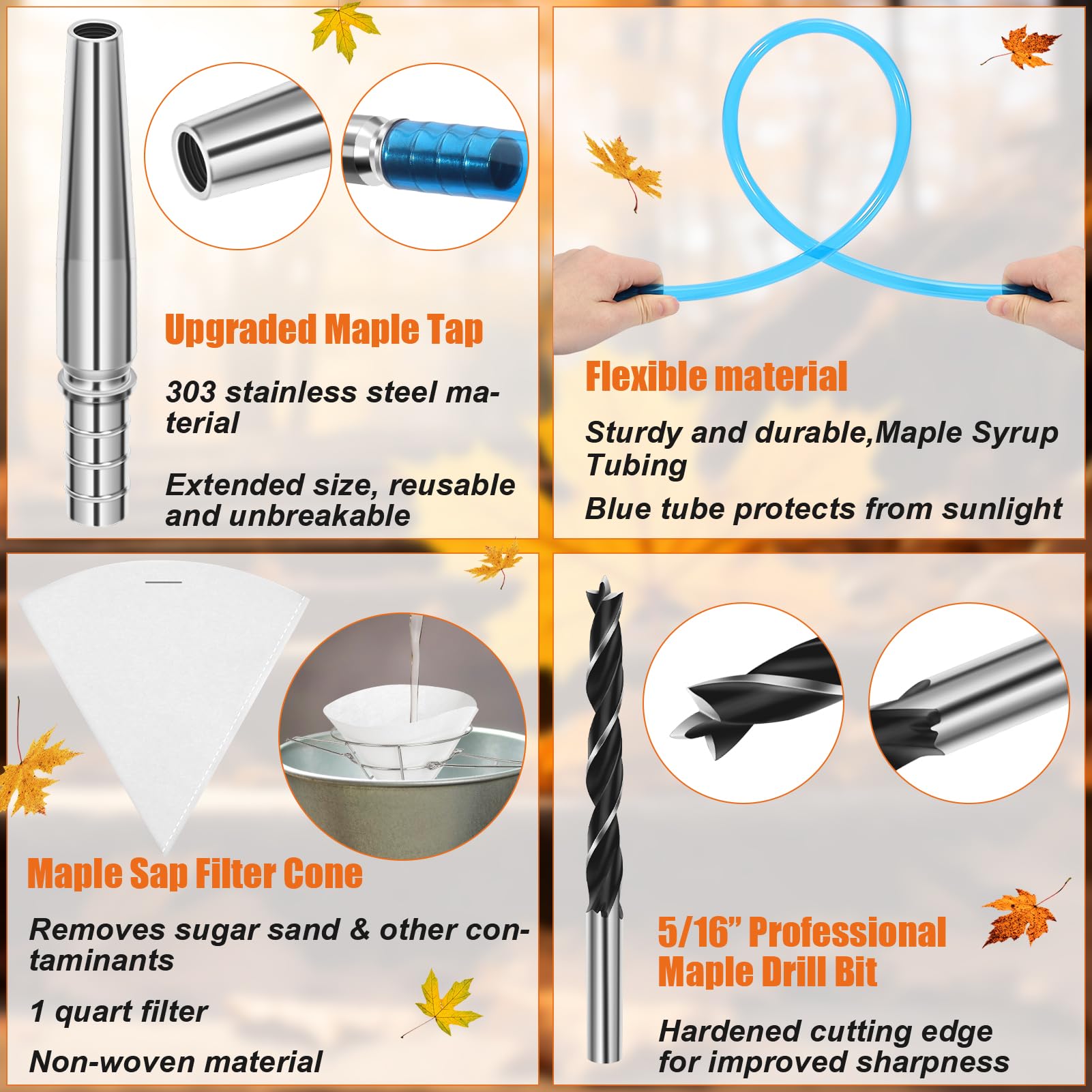 Filtros de savia Vicamb de 1 litro para eliminar sedimentos y claridad.
