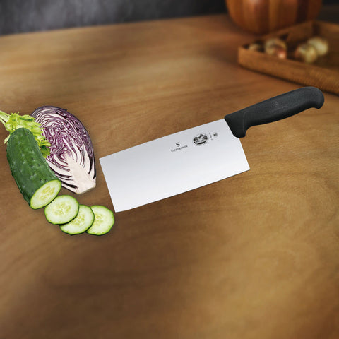 Victorinox cuchillo chino clásico de 7 pulgadas, diseño multifuncional para picar