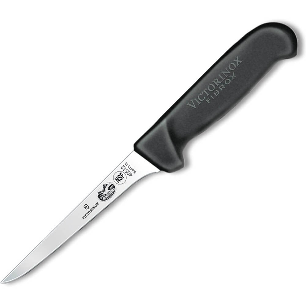 Victorinox cuchillo deshuesador de 5 pulgadas con mango Fibrox para cortes precisos