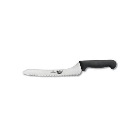 Cuchillo Victorinox para pan y deli offset de 9 pulgadas, filo duradero para rebanar pan