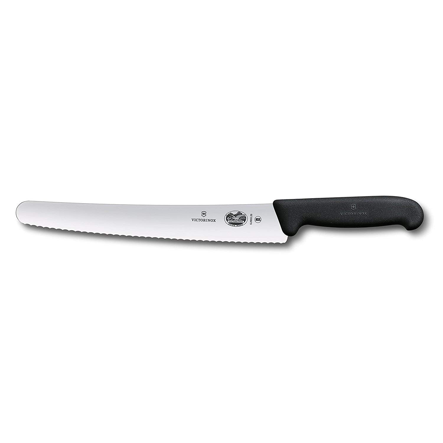 Cuchillo Victorinox con filo dentado para pan crujiente.