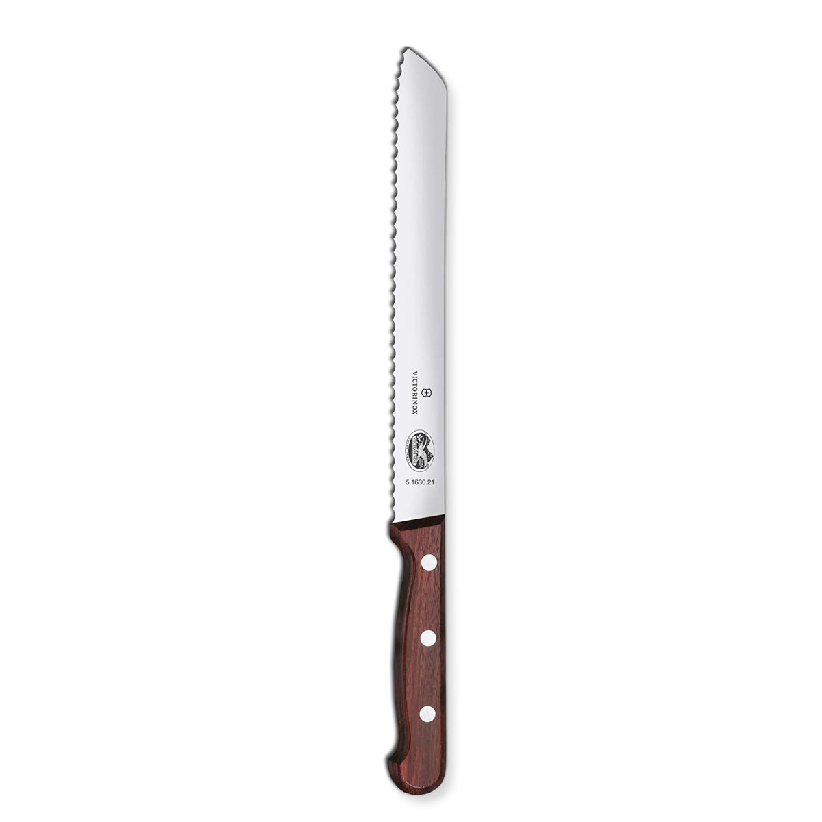 Victorinox cuchillo pan ondulado con mango de madera para cortes precisos