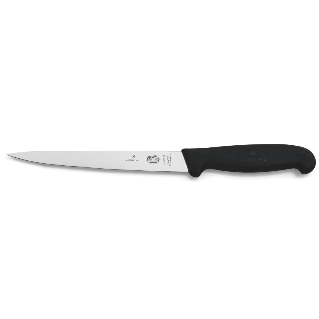 Victorinox Fibrox 7 pulgadas cuchillo para filetear, ideal para fileteado de carnes con precisión y control