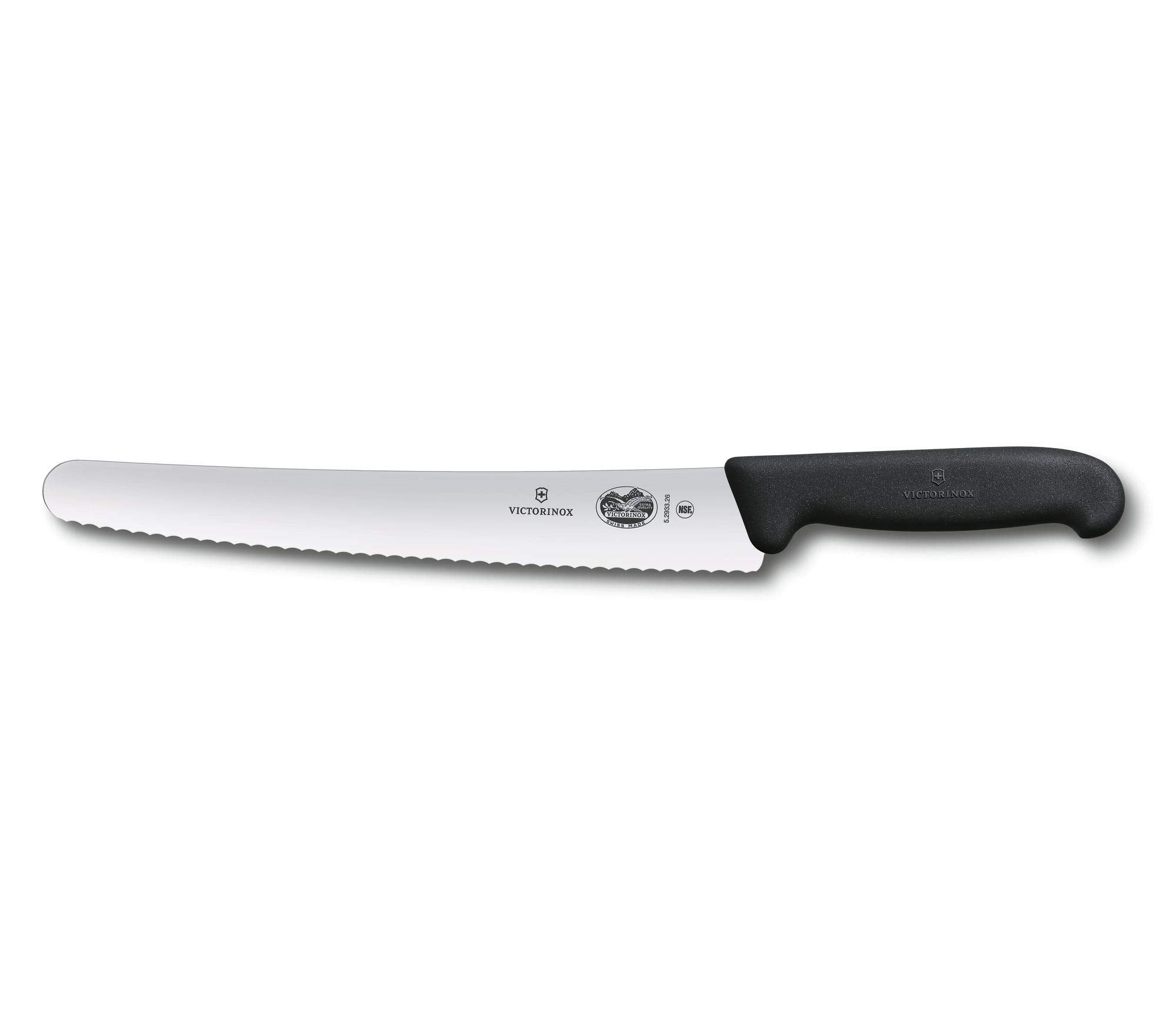 Victorinox Fibrox cuchillo pan 10,25 pulgadas, balance perfecto para rebanar pan
