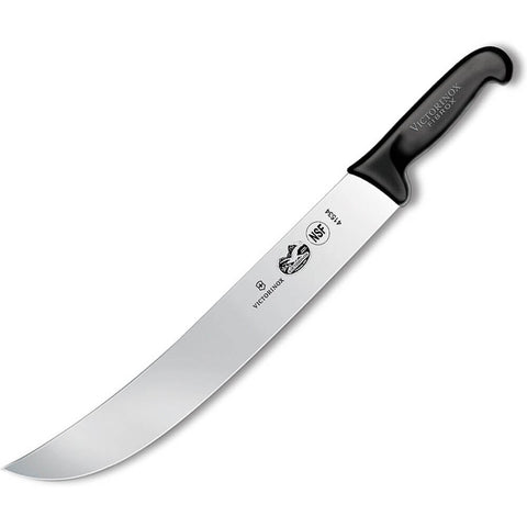 Victorinox Fibrox Pro cuchillo cimeter curvo 14 pulgadas con mango negro para despiece preciso