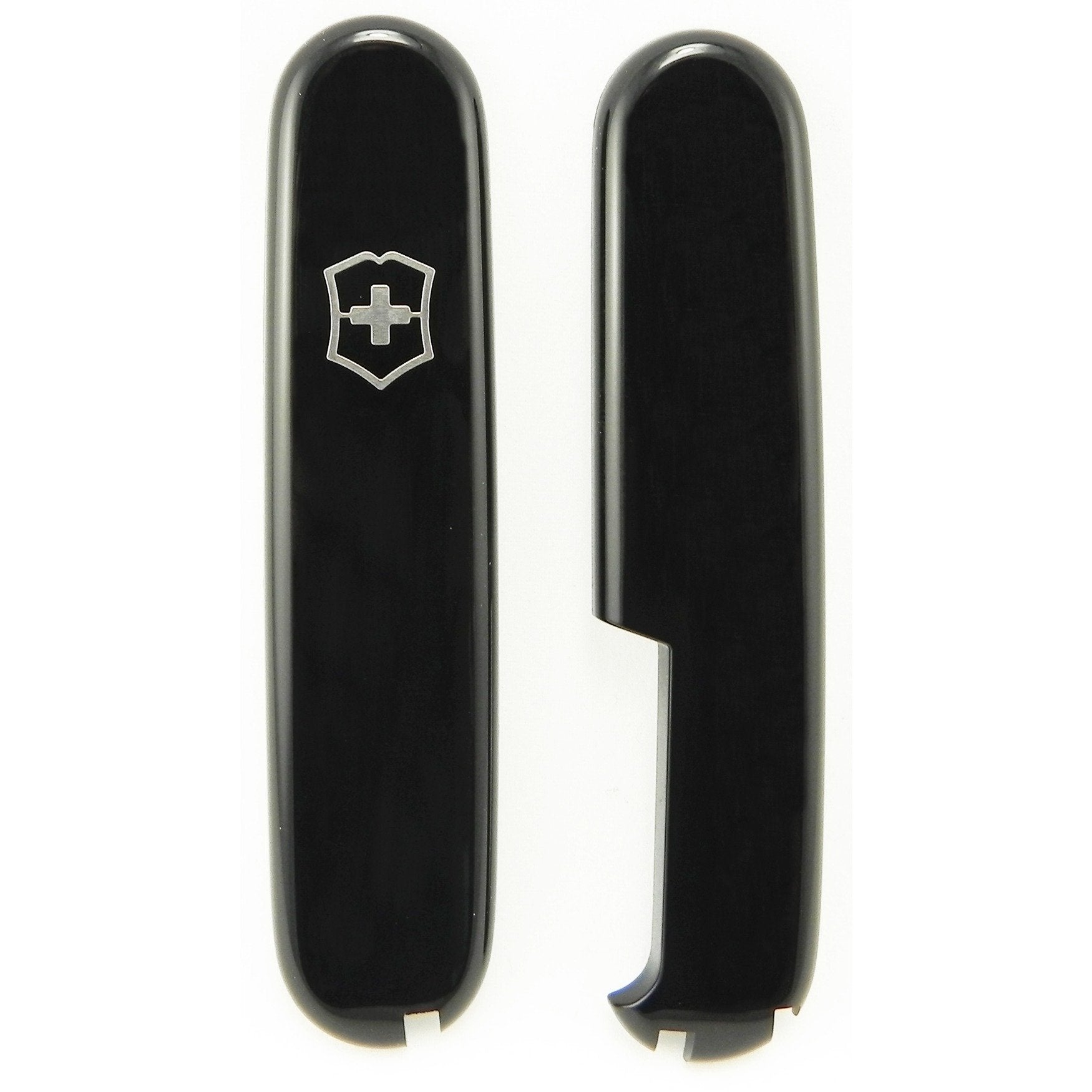 Victorinox funda plástica 91 mm con ranura para bolígrafo, versión negra, práctico para llevar boli y herramientas.