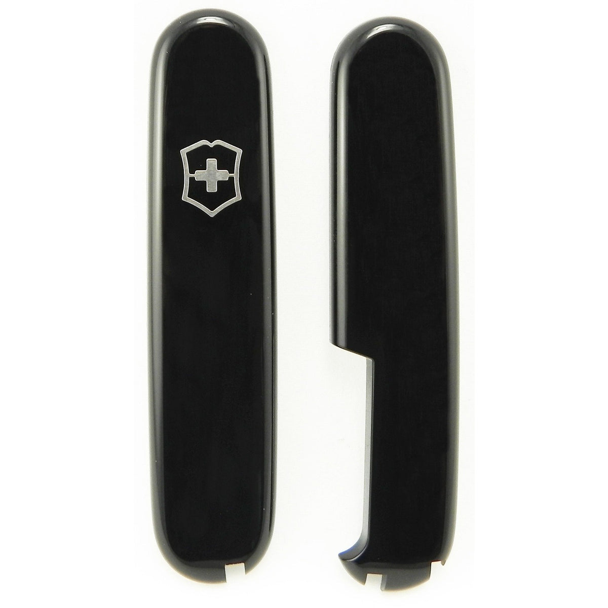 Victorinox funda plástica 91 mm con ranura para bolígrafo, versión negra, práctico para llevar boli y herramientas.