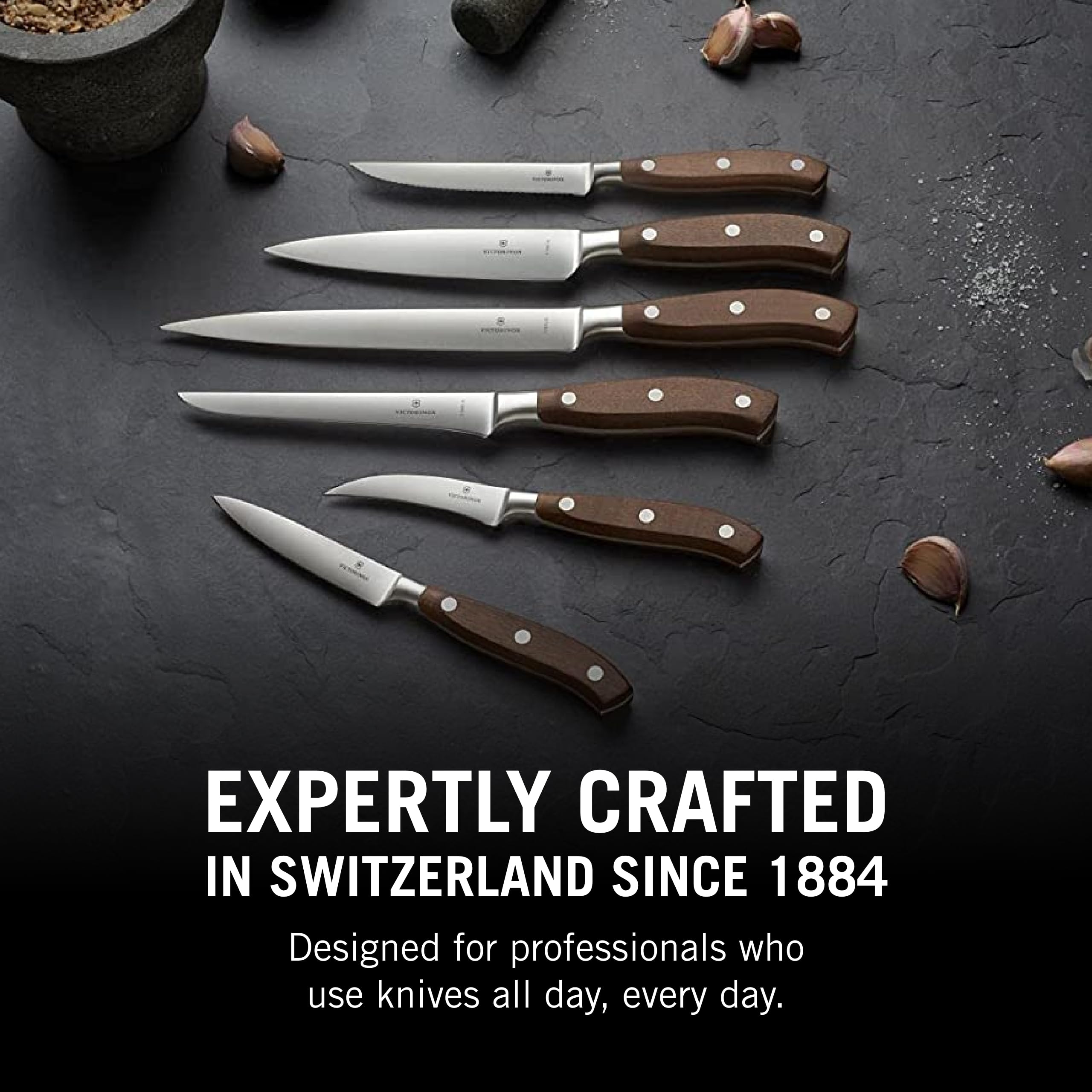 Victorinox Grand Maître cuchillo, durabilidad de acero y construcción robusta