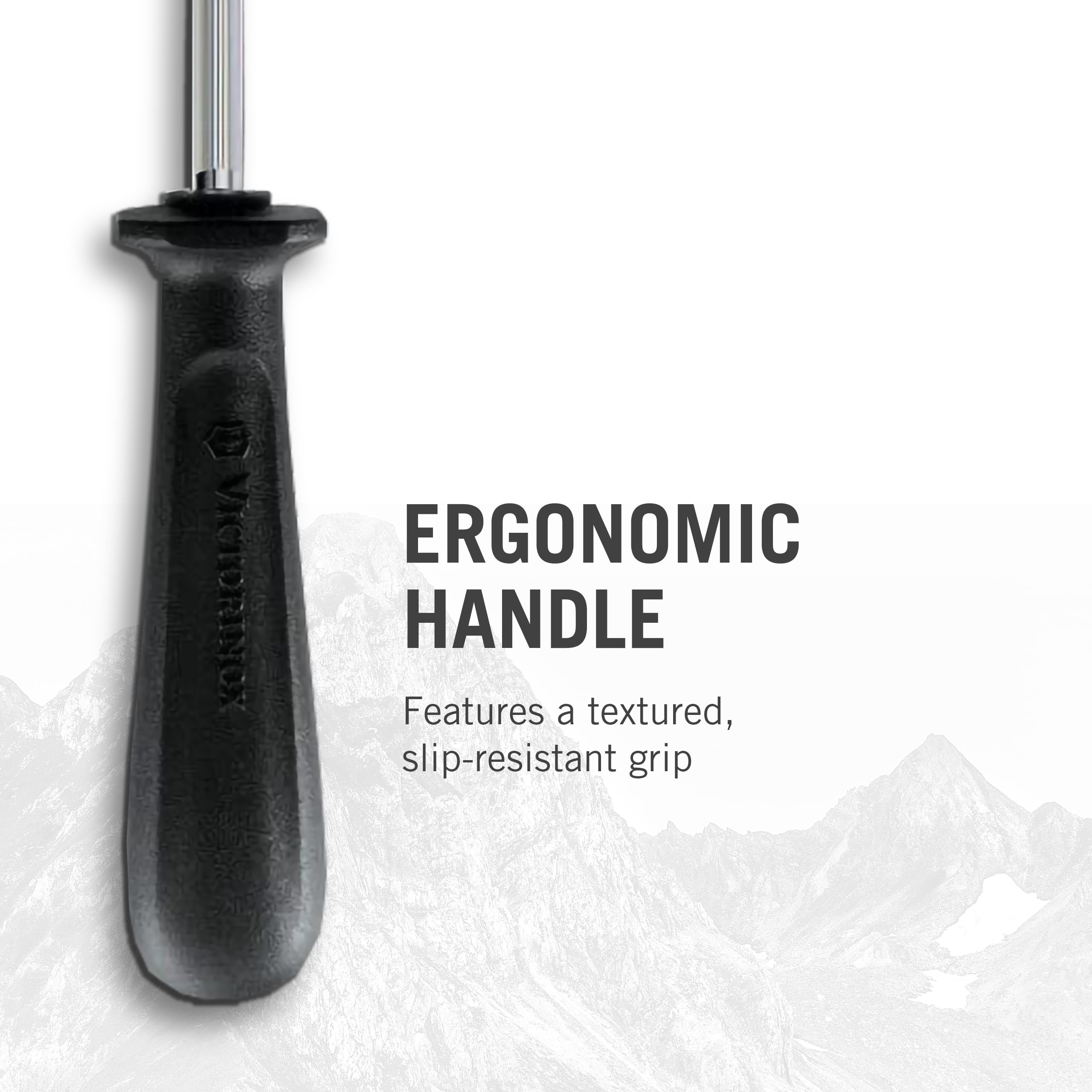 Demostración de afilado con Victorinox Fibrox, borde realineado para uso diario