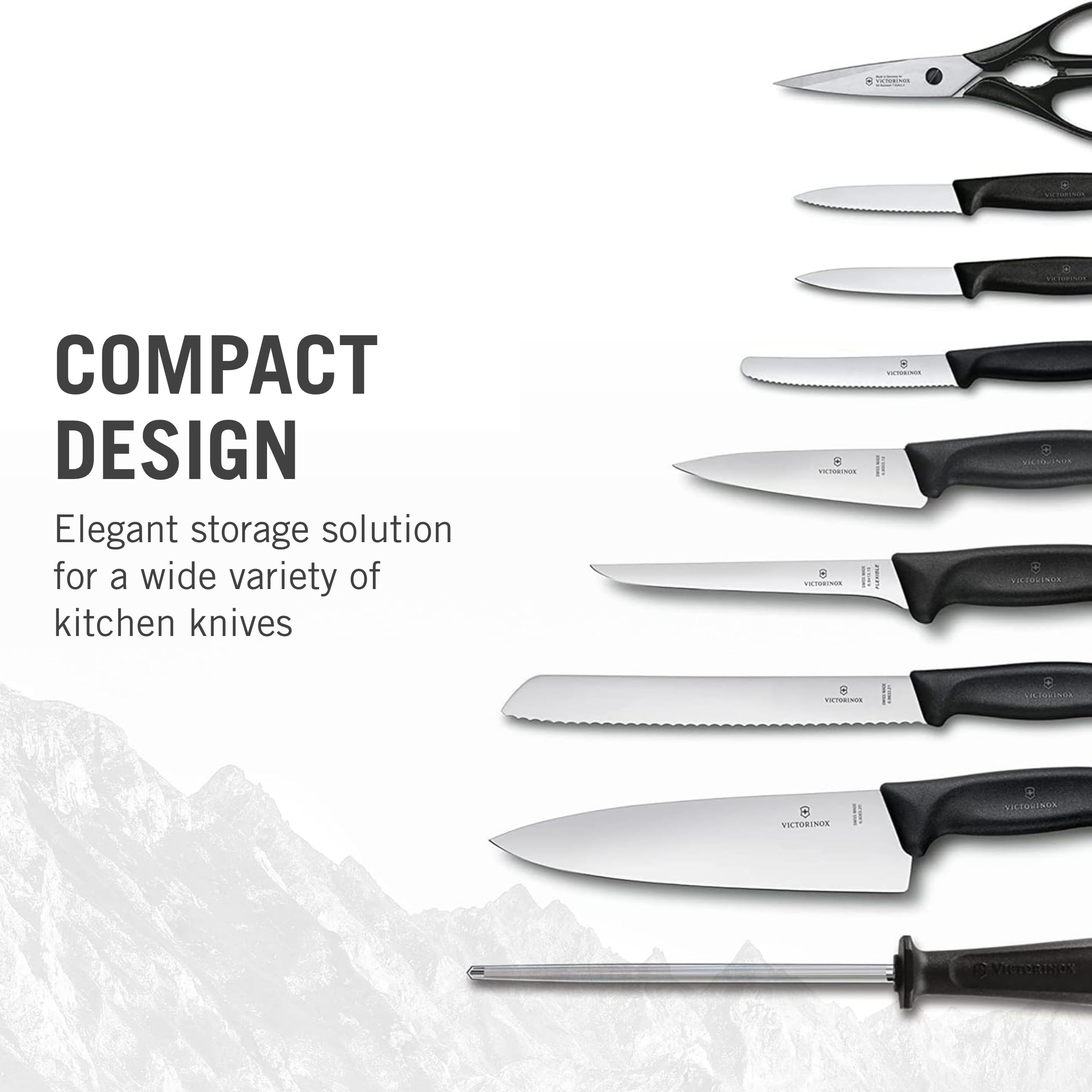 Cuchillo chef de 8 pulgadas con filo preciso y manejo estable