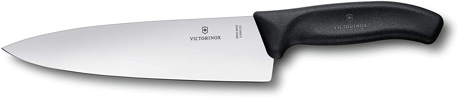 Victorinox Swiss Classic Cuchillo Chef 8 pulgadas hoja recta para cortes uniformes