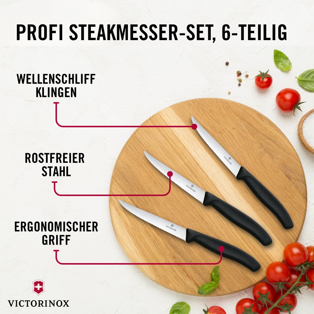 Victorinox Swiss Classic: cuchillo filete serrado para cortes precisos
