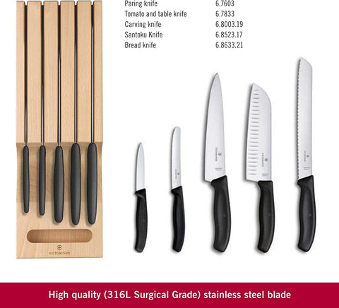 Victorínox Swiss Classic cuchillo para asar, perfecto para filetear y servir carnes.