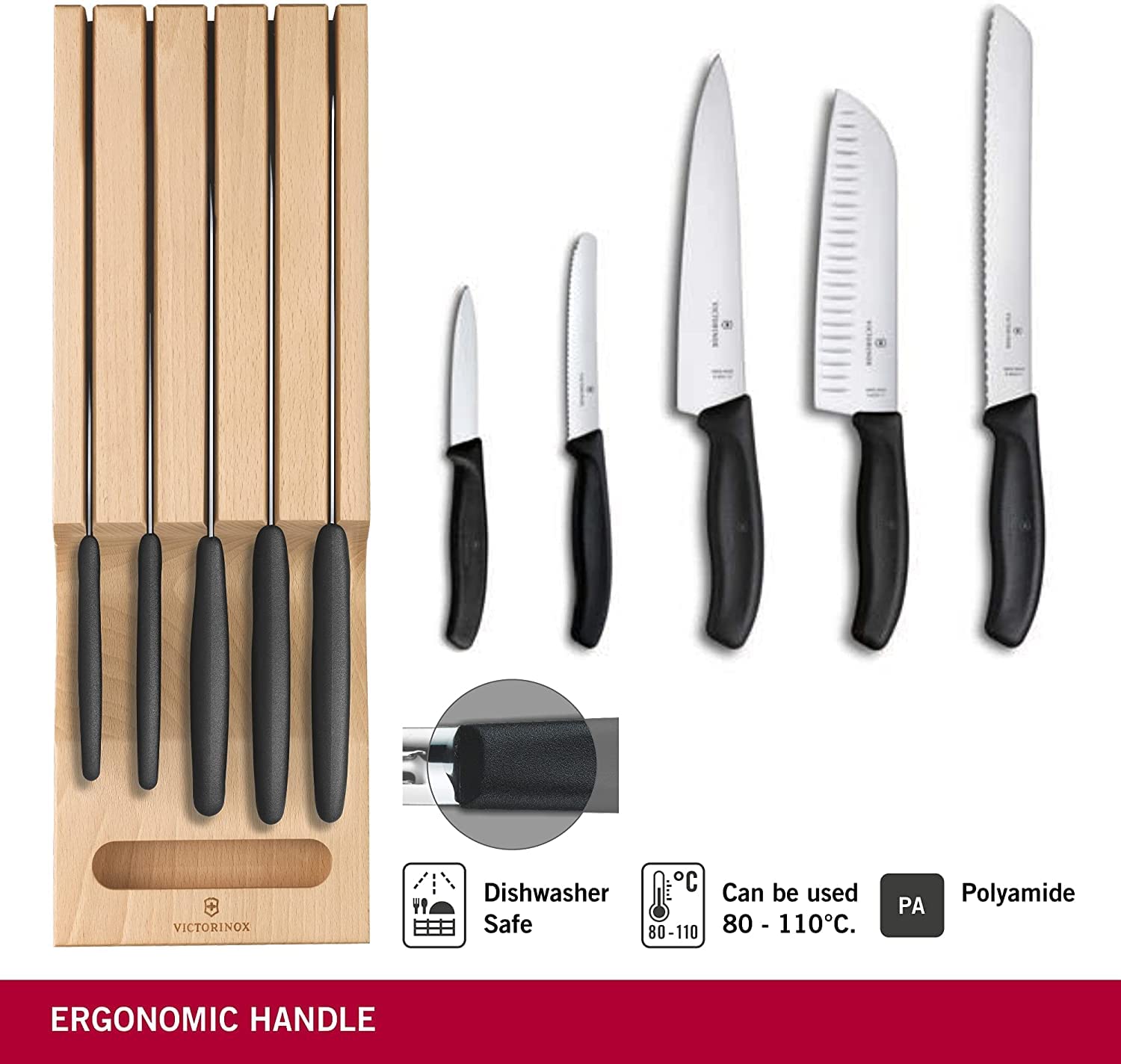 Victorínox Swiss Classic cuchillo pelador, ergonómico y afilado para pelar con facilidad.