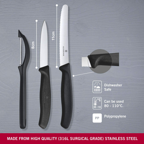 Victorinox Swiss Classic cuchillo para pelar pequeño ideal para tareas finas