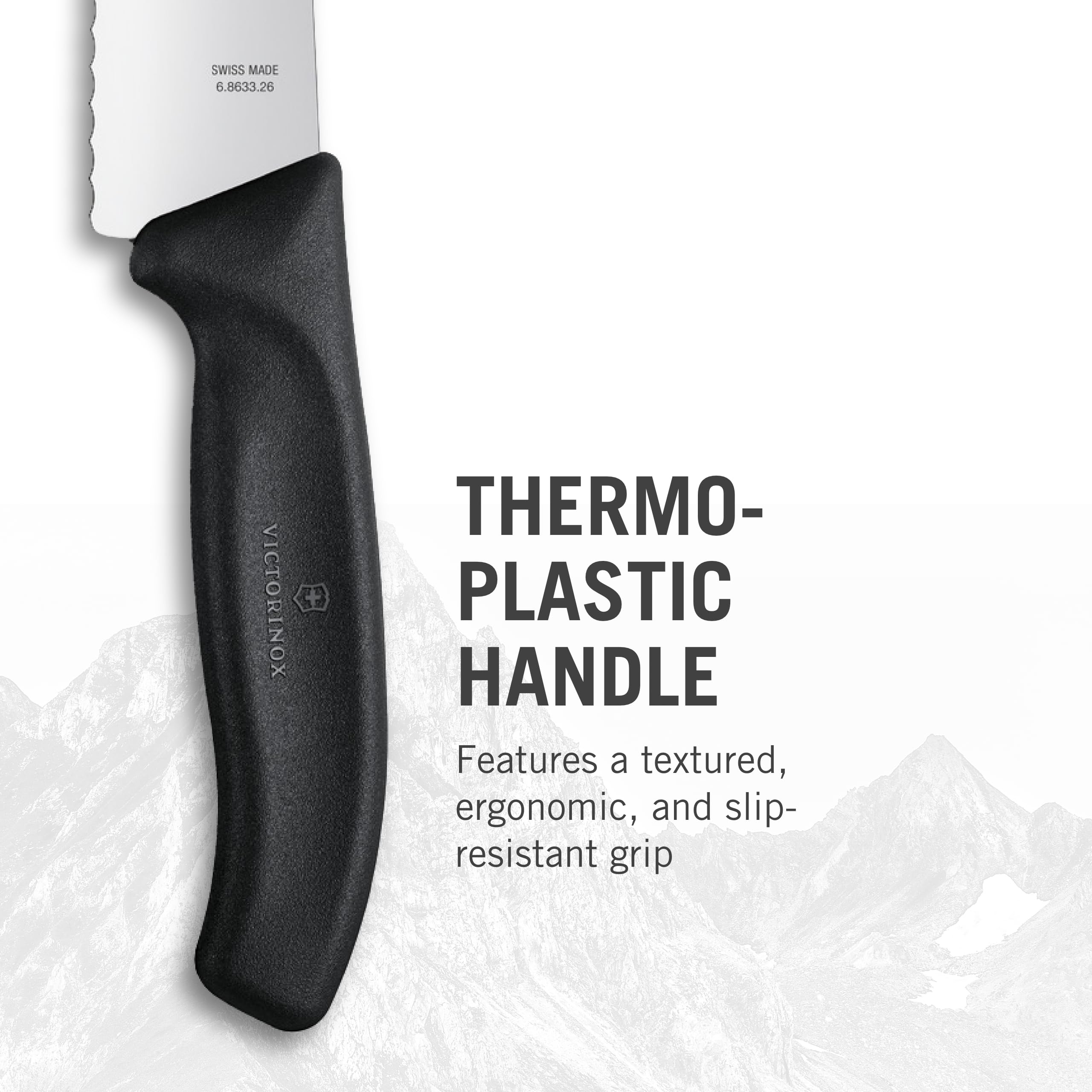 Victorinox Swiss Classic: cuchillo Santoku, versátil para picar y rebanar.