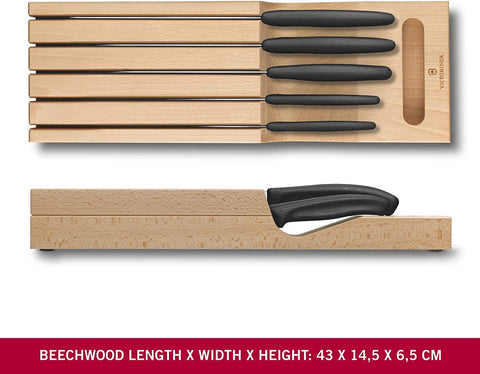 Victorínox Swiss Classic cuchillo Santoku, versátil para cortar carne y verduras con precisión.