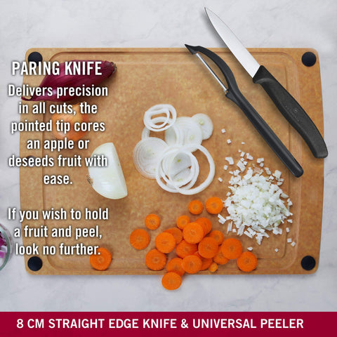Mango texturizado antideslizante de Victorinox para mayor control