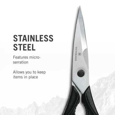 Victorinox Swiss Classic mango texturizado ergonómico para manejo cómodo.