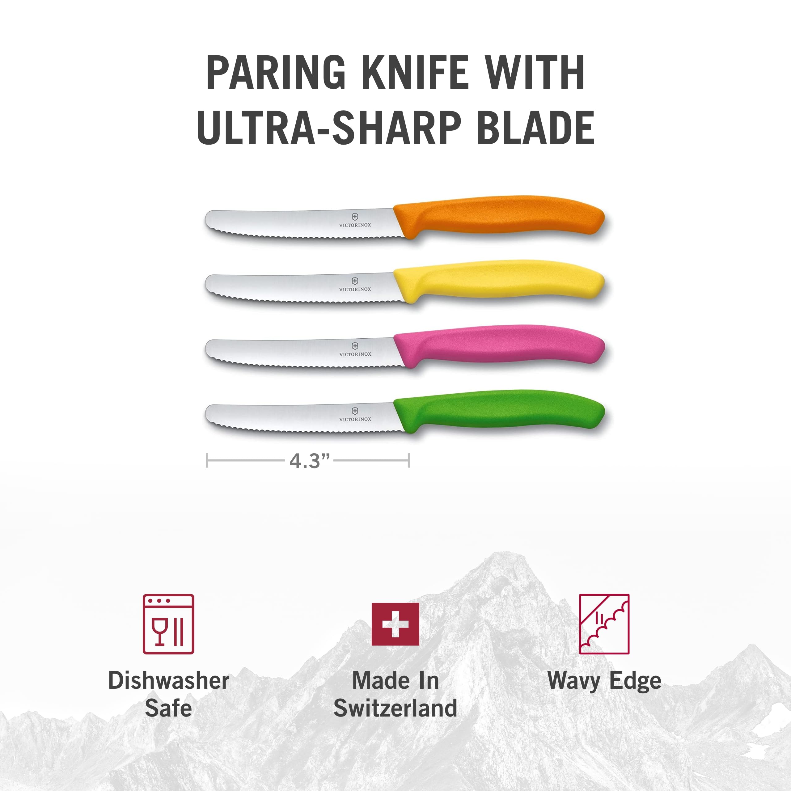 Victorinox Swiss Classic detalle pelar frutas y verduras con resultados uniformes.