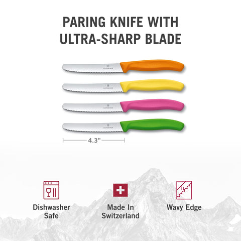 Victorinox Swiss Classic detalle pelar frutas y verduras con resultados uniformes.