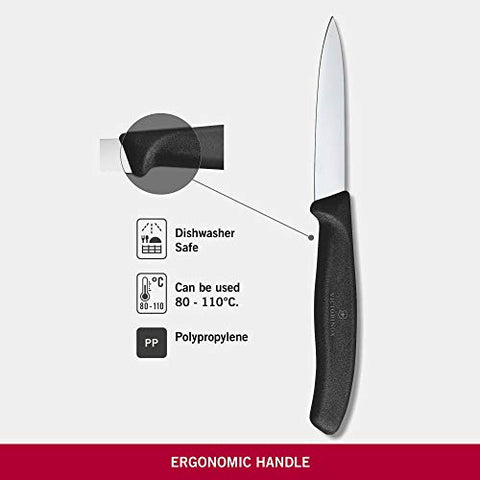 Victorinox VIC-6.7603 empuñadura negra ergonómica para agarres firmes