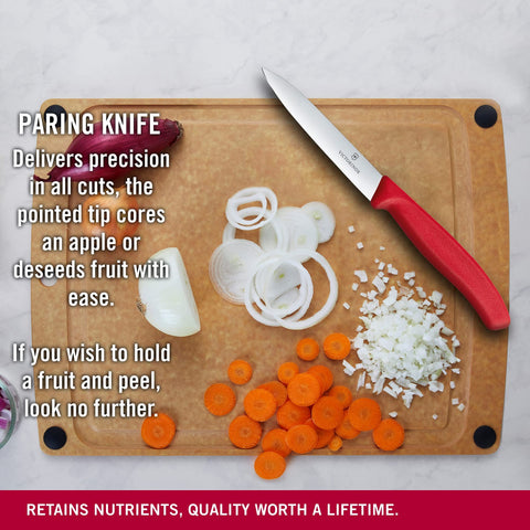 Victorinox VIC-6.7701, hoja recta ideal para pelar y limpiar.