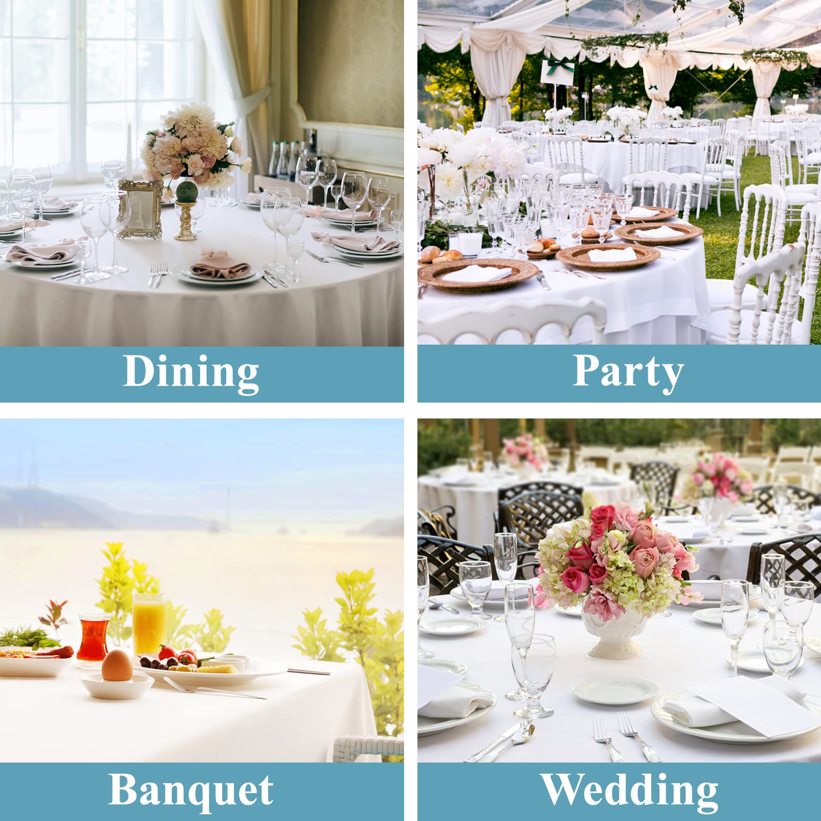 VidaFete mantel-uso-multifuncion apto para interior y exterior en diversas celebraciones