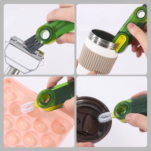 Vidonio mango ergonómico: agarre cómodo para limpieza prolongada.