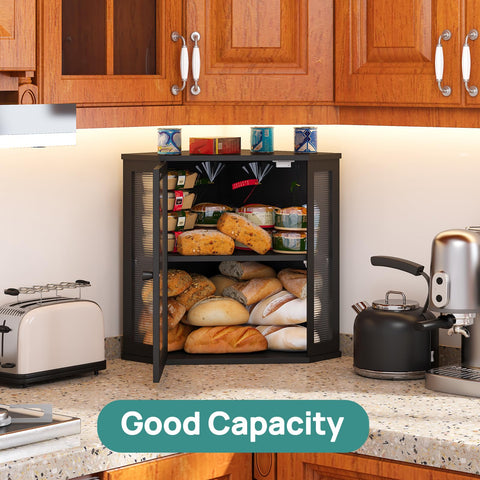 viewcare acabado negro elegante, complemento para cocinas modernas.