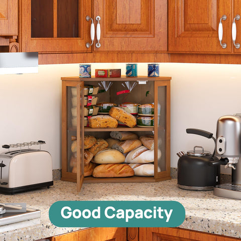 Viewcare panera acabado miel aporta tono cálido a la cocina