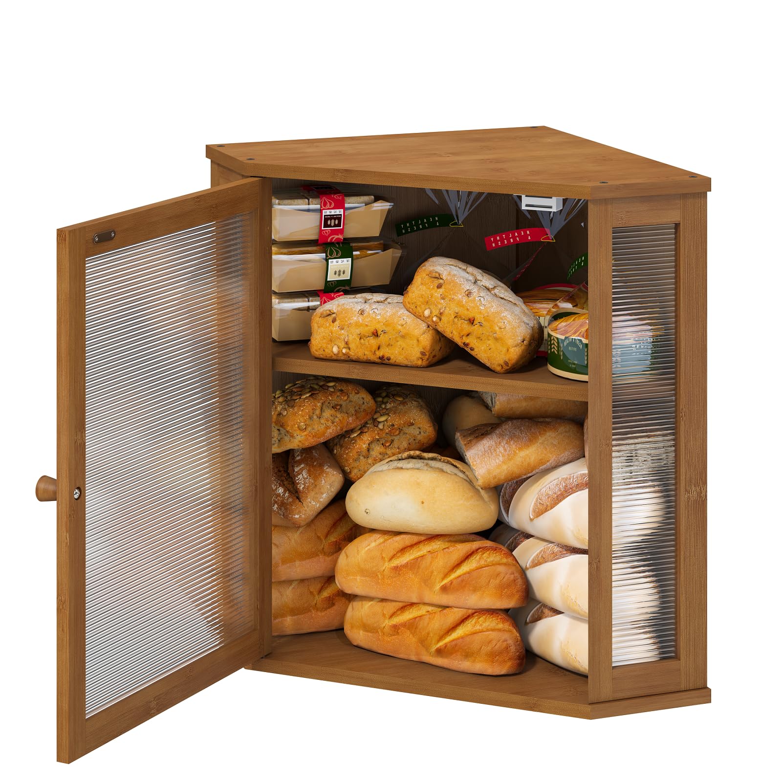 Viewcare panera estilo sutil en la cocina con diseño elegante
