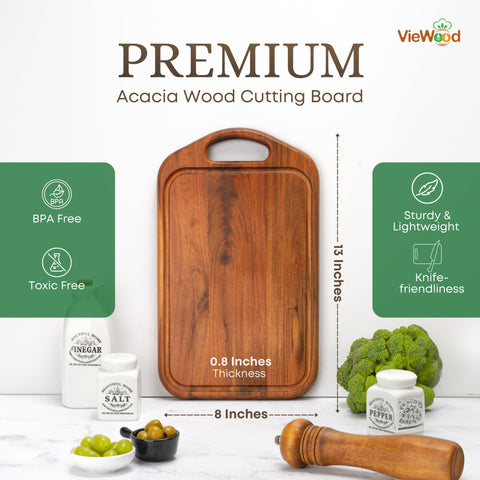 VieWood con asa integrada para transportar la tabla con facilidad