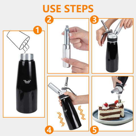 Dispensador VIGIND compatible con cargadores N2O de 8 g