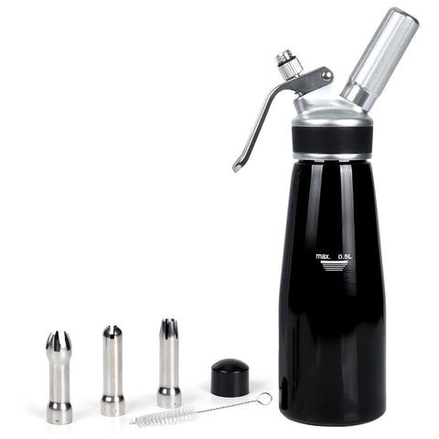 Dispenser VIGIND de crema 500 ml en aluminio para resultados consistentes