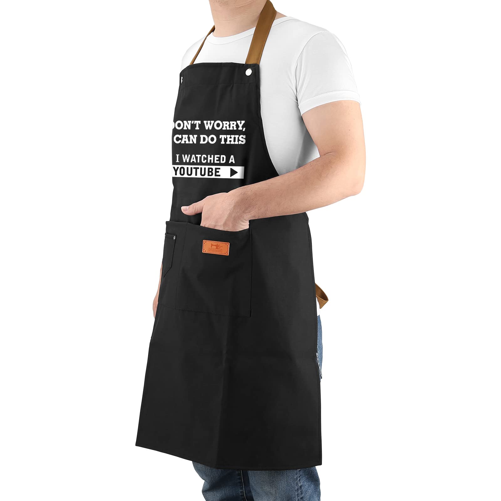 Delantal VIISPIRIT, diseño práctico, mantiene utensilios al alcance.
