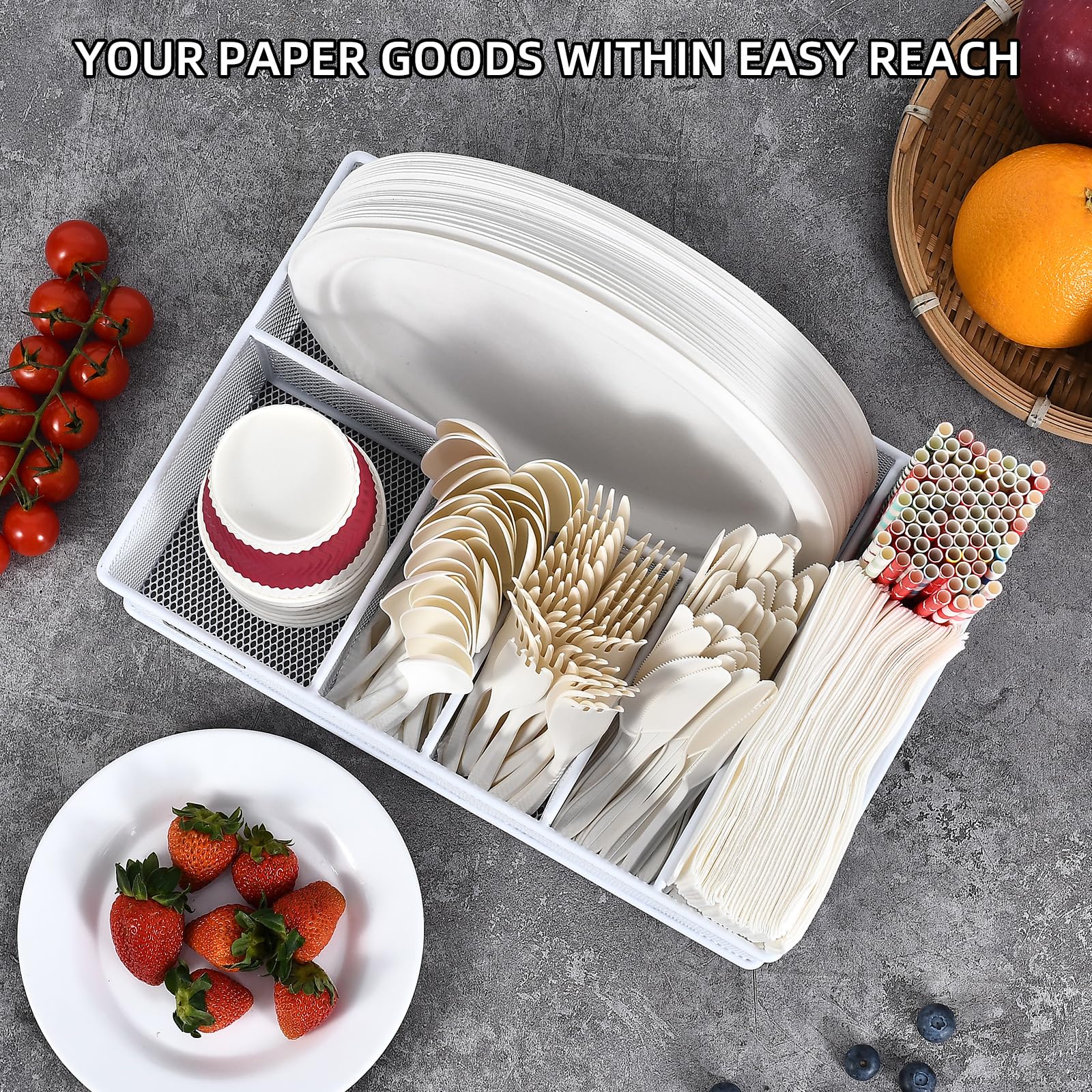 VIKEYHOME Uso ideal para camping y picnic con organización completa