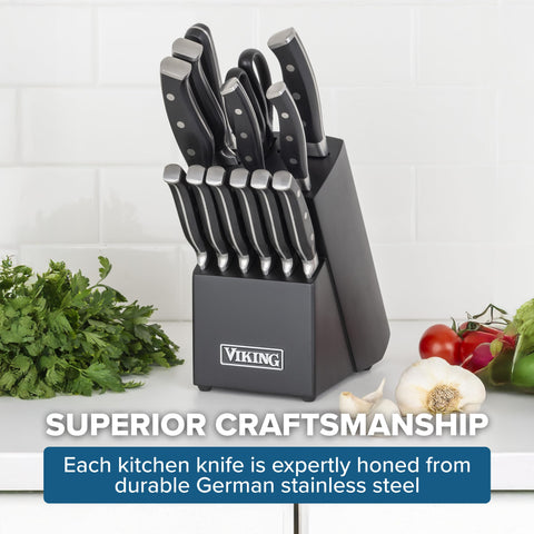 Cuchillo Santoku Viking 7 pulgadas: versatilidad para picar y cortar.